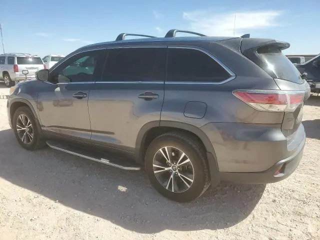 2016 TOYOTA HIGHLANDER XLE