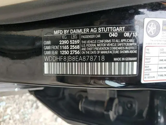 2014 MERCEDES-BENZ E 350 4MATIC  