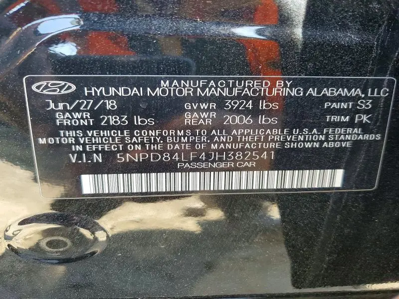 2018 HYUNDAI ELANTRA VALUE EDITION  