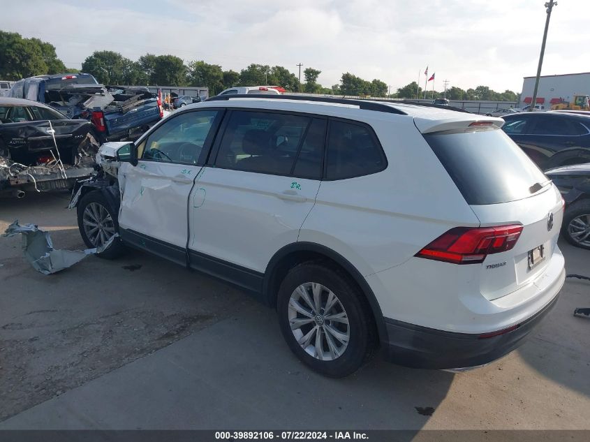 2019 VOLKSWAGEN TIGUAN 2.0T S