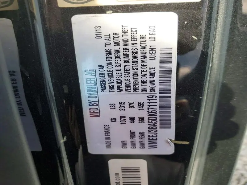 2013 SMART FORTWO PURE  