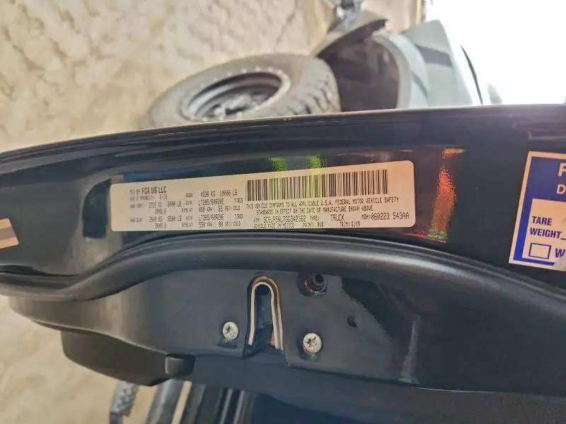 2016 RAM 2500 LARAMIE  