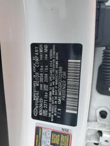 2024 HYUNDAI ELANTRA SEL  