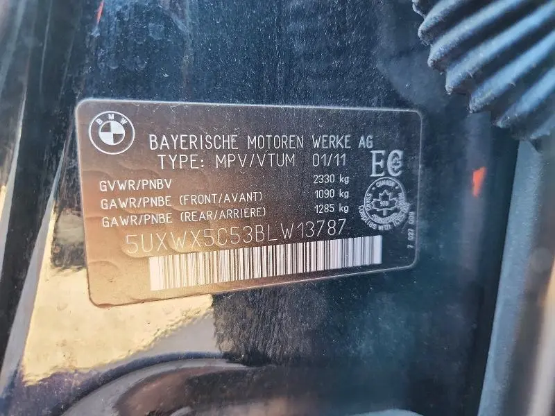 2011 BMW X3 XDRIVE28I  