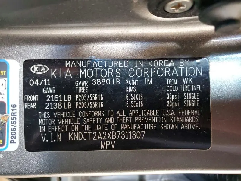 2011 KIA SOUL +  