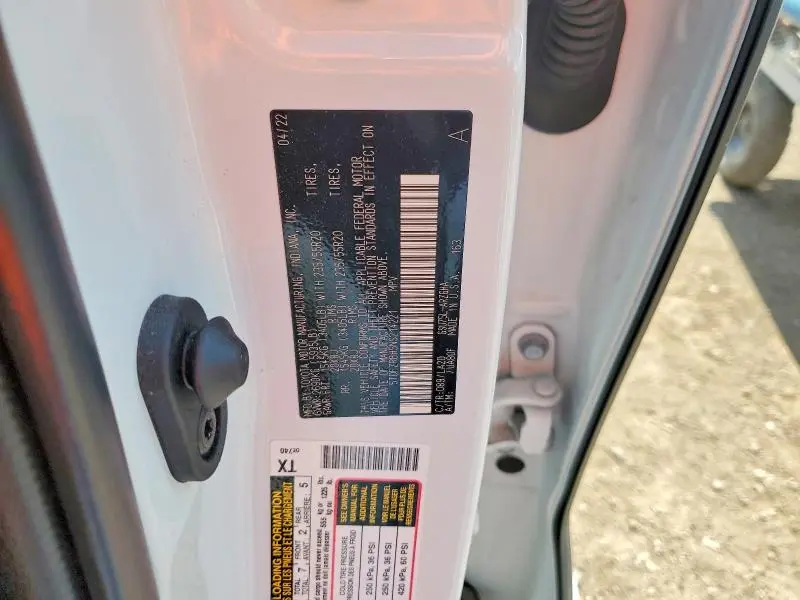 2022 TOYOTA HIGHLANDER PLATINUM  