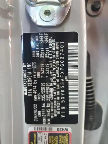 2023 KIA SPORTAGE SX PRESTIGE  