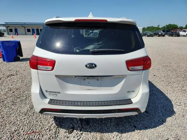 2015 KIA SEDONA SXL  