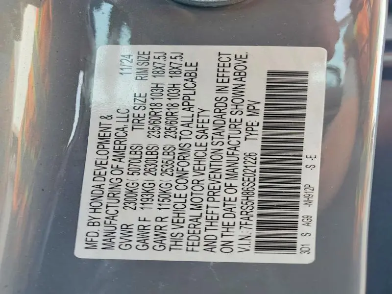 2025 HONDA CR-V SPORT-L  