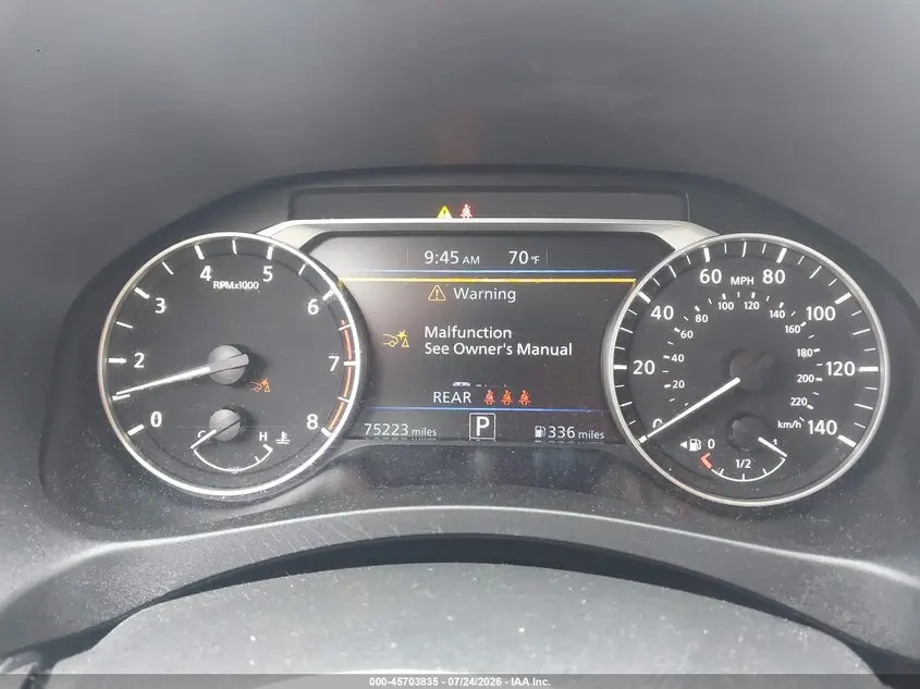 2023 NISSAN ALTIMA SV FWD