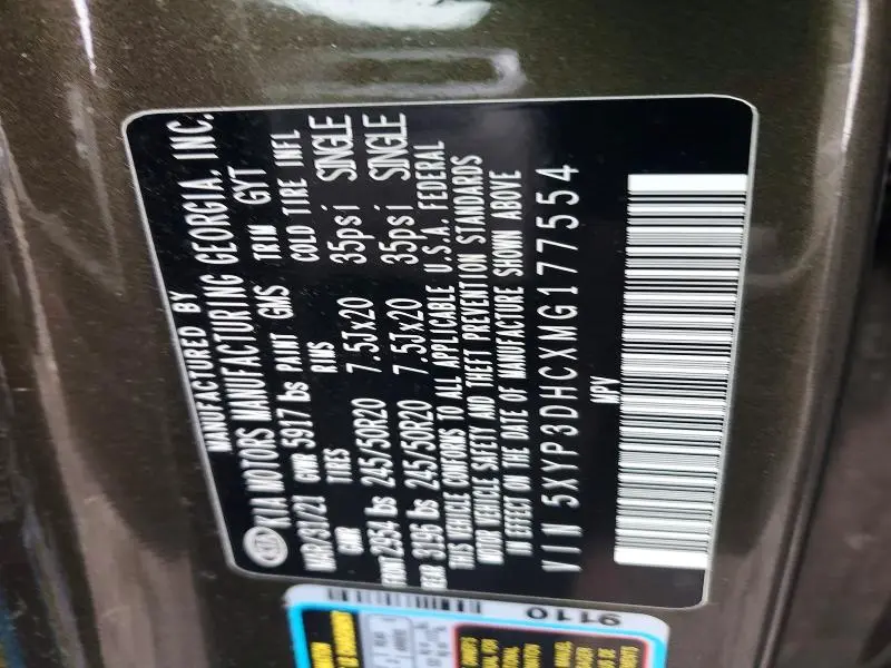 2021 KIA TELLURIDE EX  