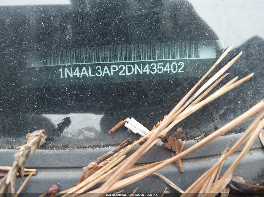 2013 NISSAN ALTIMA 2.5 SV