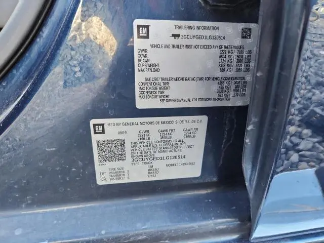 2020 CHEVROLET SILVERADO K1500 LTZ  