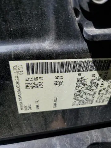 2011 NISSAN ALTIMA BASE  