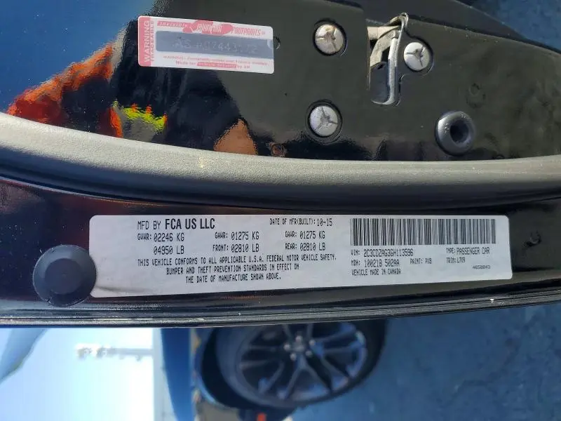 2016 DODGE CHALLENGER SXT  