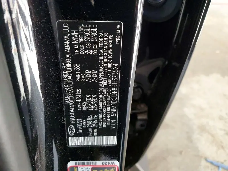 2024 HYUNDAI TUCSON LIMITED  