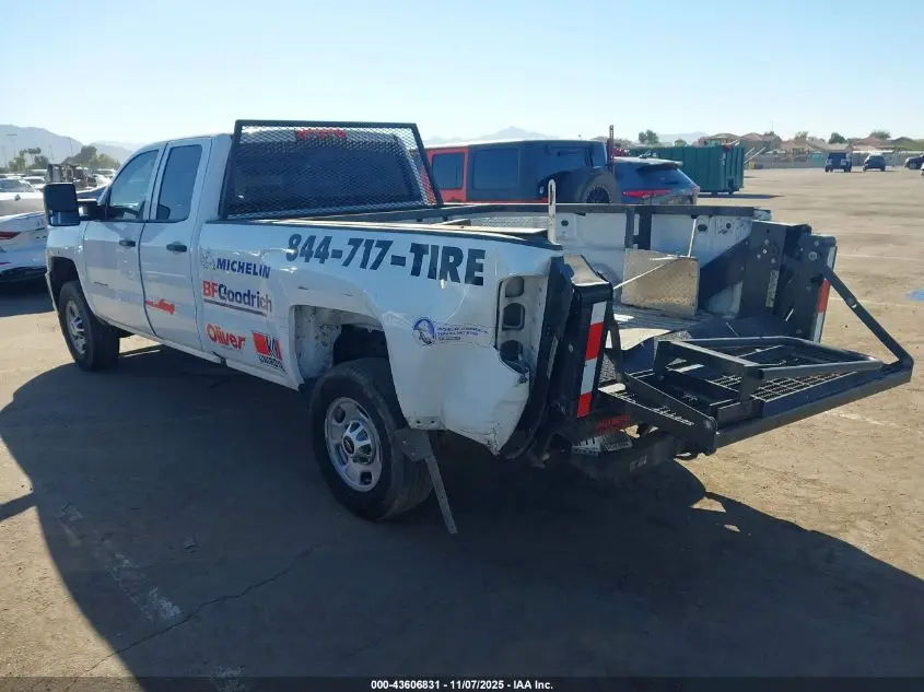 2018 CHEVROLET SILVERADO 2500HD WT