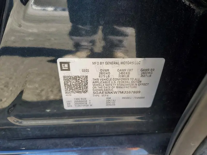 2021 BUICK ENCLAVE ESSENCE  