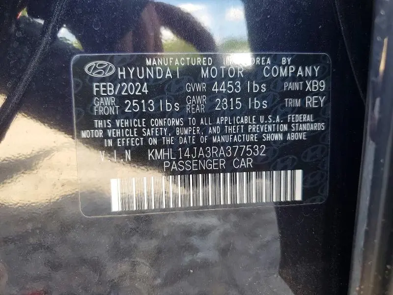 2024 HYUNDAI SONATA SEL  