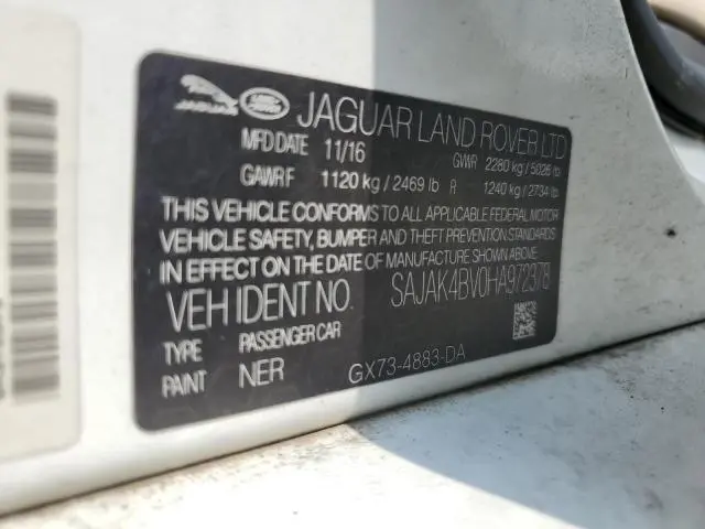 2017 JAGUAR XE PRESTIGE  