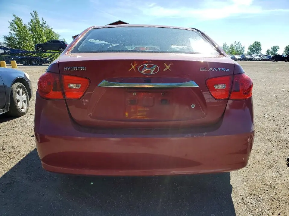 2010 HYUNDAI ELANTRA BLUE  