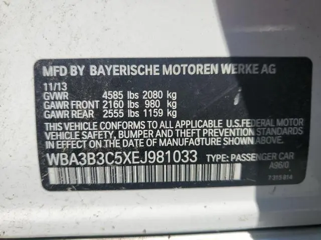 2014 BMW 328 XI  