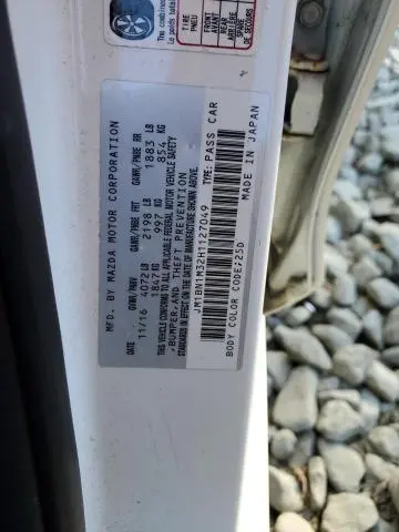 2017 MAZDA 3 GRAND TOURING  