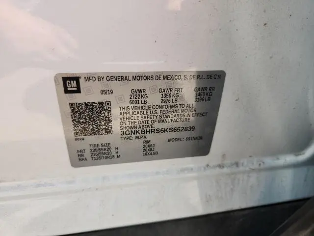 2019 CHEVROLET BLAZER 3LT  