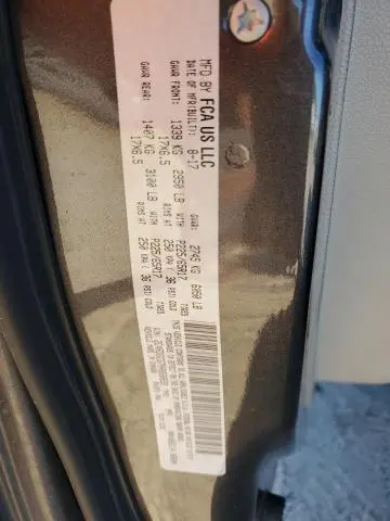 2017 DODGE GRAND CARAVAN SXT  