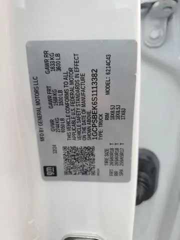 2025 CHEVROLET COLORADO