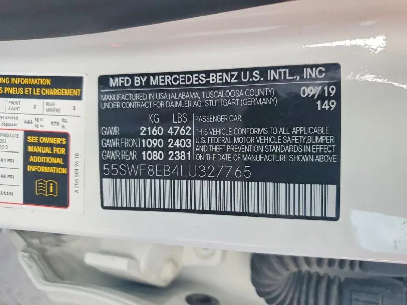 2020 MERCEDES-BENZ C 300 4MATIC  