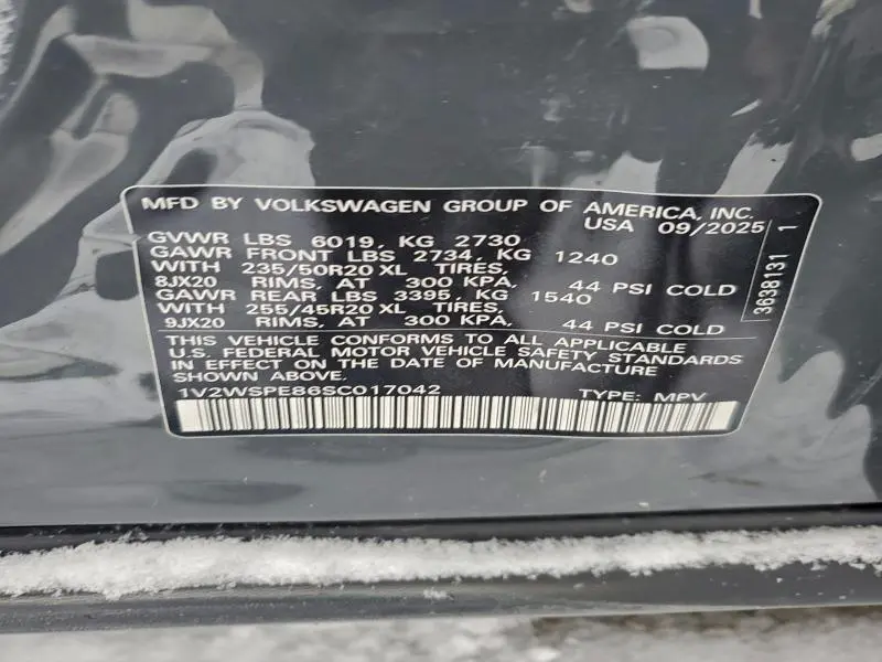 2025 VOLKSWAGEN ID.4 PRO S  