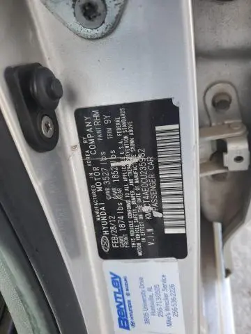 2012 HYUN ACCENT GLS   