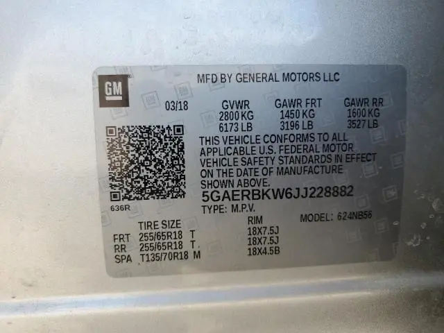 2018 BUICK ENCLAVE ESSENCE  