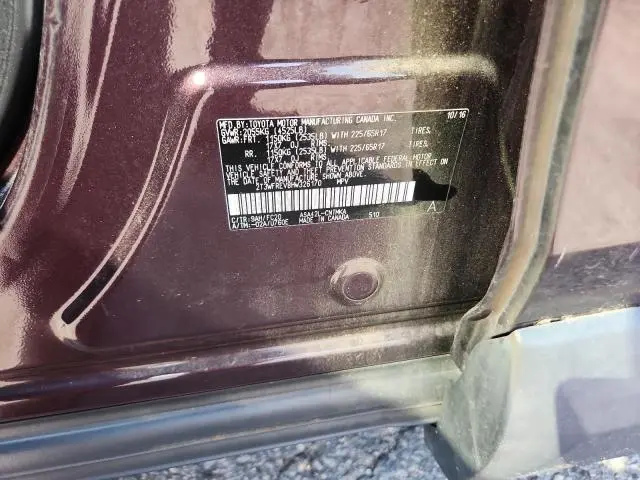 2017 TOYOTA RAV4 XLE  