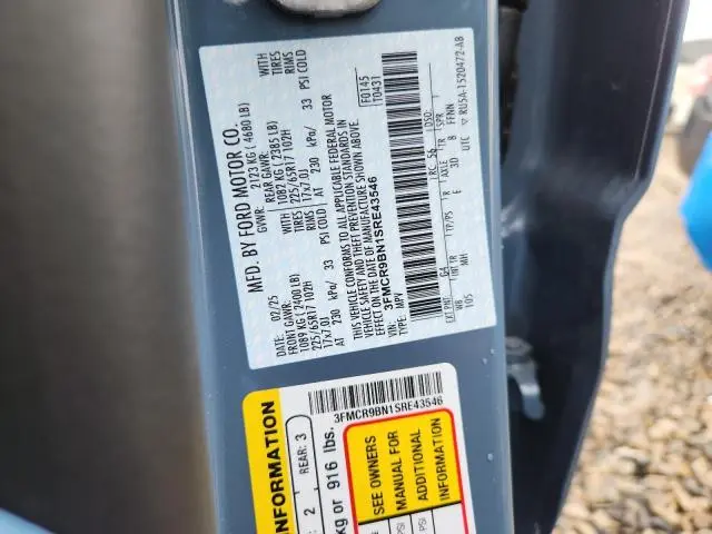 2025 FORD BRONCO SPORT BIG BEND  