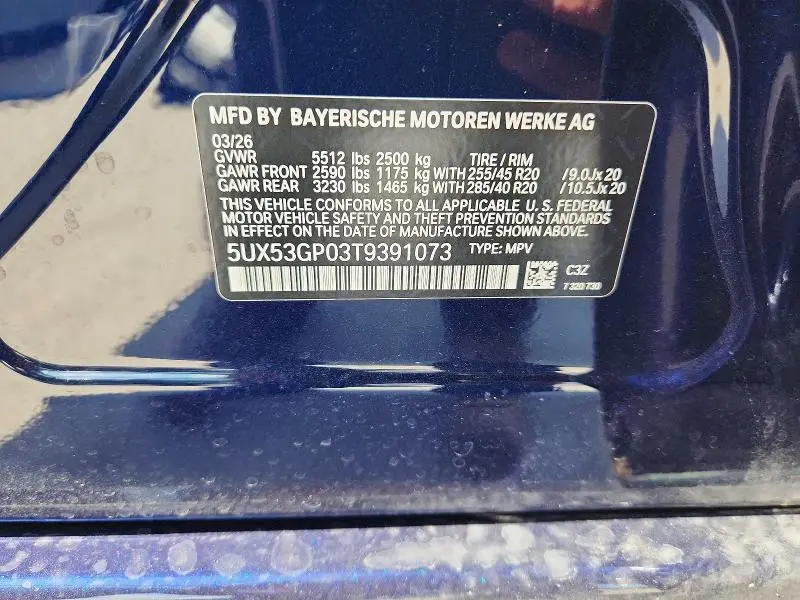 2026 BMW X3 30 XDRIVE  