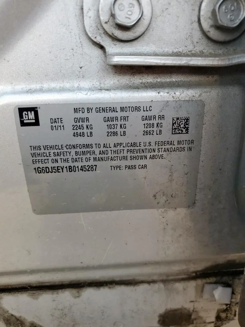 2011 CADILLAC CTS PERFORMANCE COLLECTION  