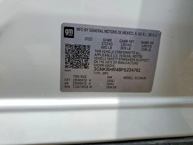 2023 CHEVROLET BLAZER 2LT  