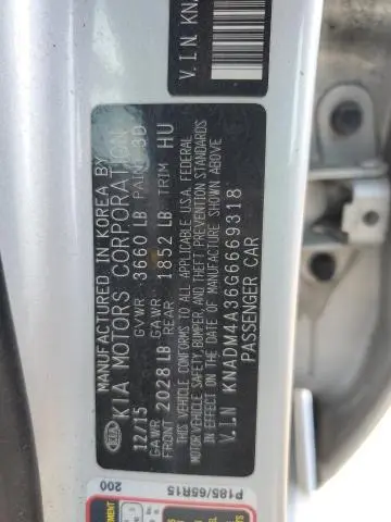 2016 KIA RIO LX  