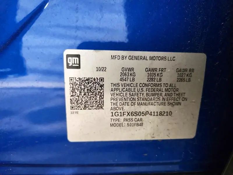 2023 CHEVROLET BOLT EV 2LT  