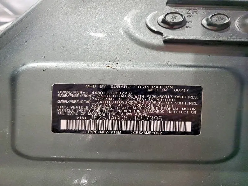 2018 SUBARU FORESTER 2.5I PREMIUM  