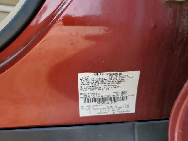 2014 FORD TAURUS SEL  