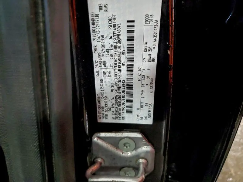 2013 FORD ESCAPE TITANIUM  