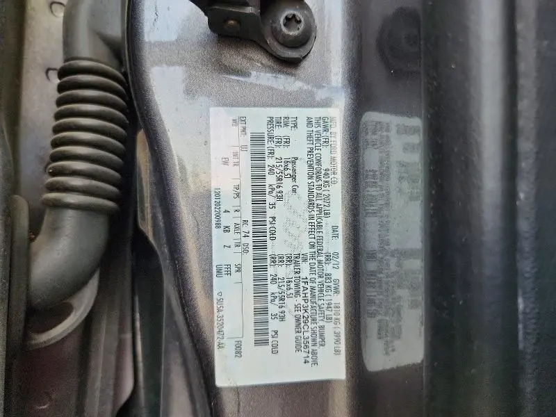 2012 FORD FOCUS SE  