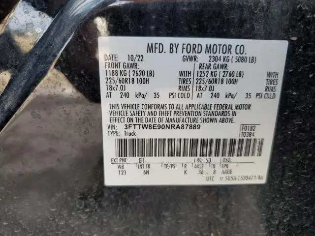 2022 FORD MAVERICK XL  