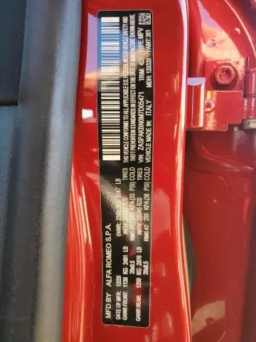 2021 ALFA ROMEO STELVIO TI  