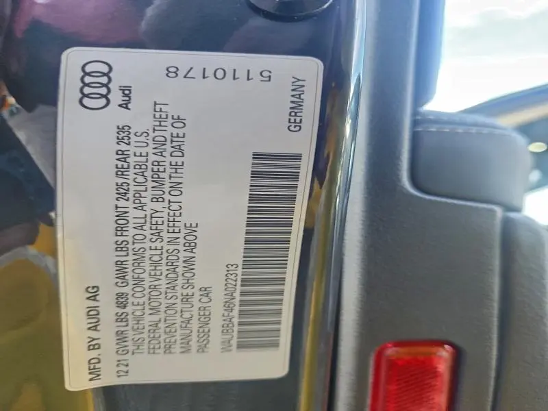 2022 AUDI A4 PREMIUM PLUS 40  