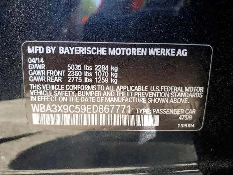 2014 BMW 335 XIGT  