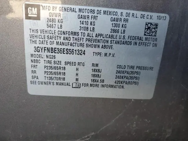 2014 CADILLAC SRX LUXURY COLLECTION  